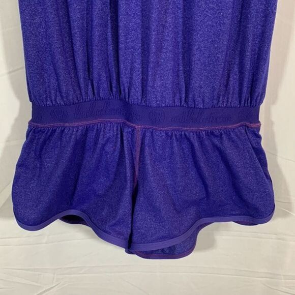 Lululemon Sweat Ur Butt Off Blue Romper One-Piece - Picture 3 of 8